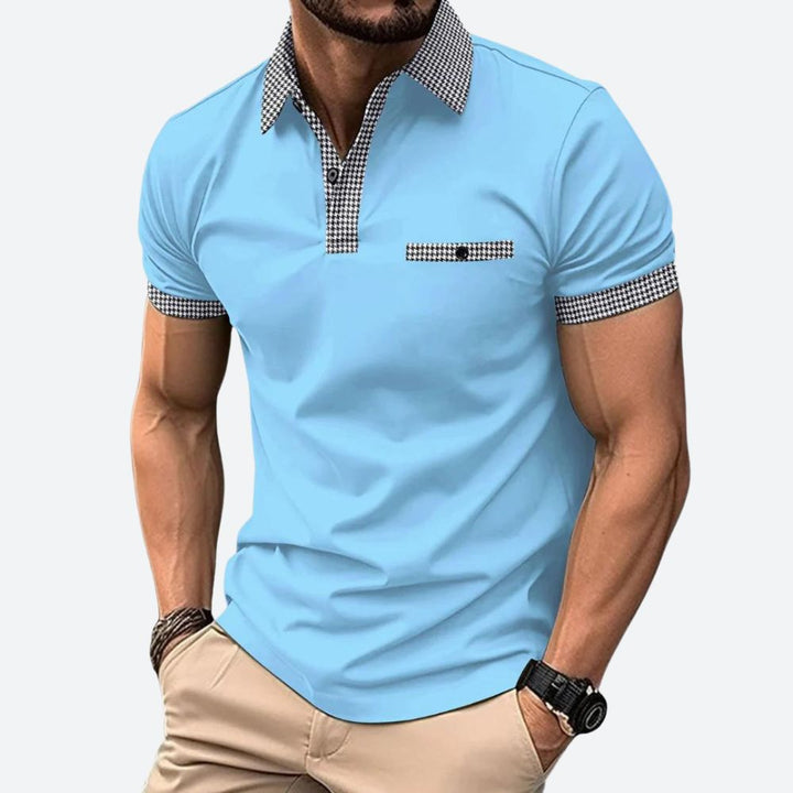 Stylowe męskie polo na lato - Harrold