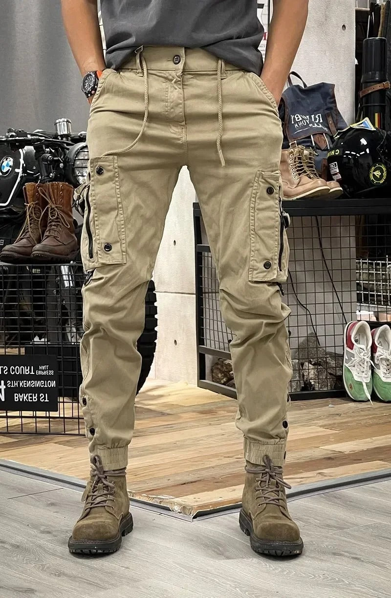 Łukasz™ - Spodnie Cargo Stretch z Spandexem