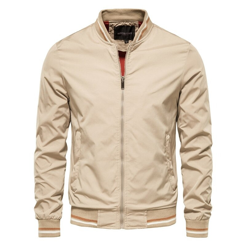 Krzysztof™ - Kurtka Bomber z Nylonu Bold
