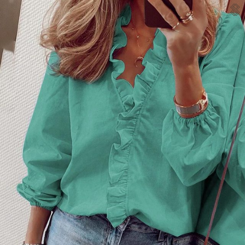 Liana - Elegancka bluzka damska w ponadczasowym stylu