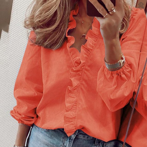 Liana - Elegancka bluzka damska w ponadczasowym stylu
