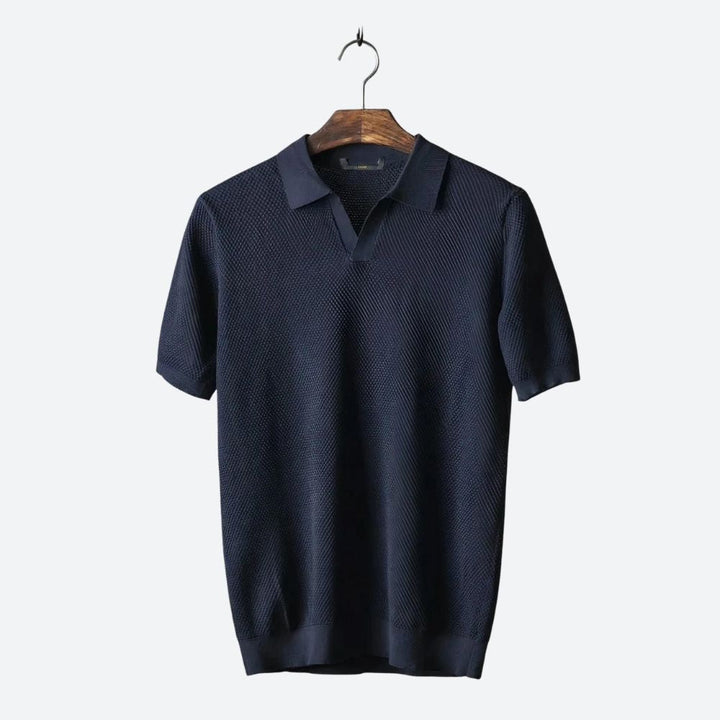 Elegancka koszulka polo z dzianiny - Martin