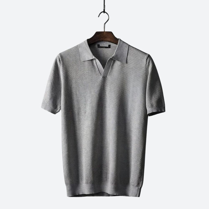 Elegancka koszulka polo z dzianiny - Martin