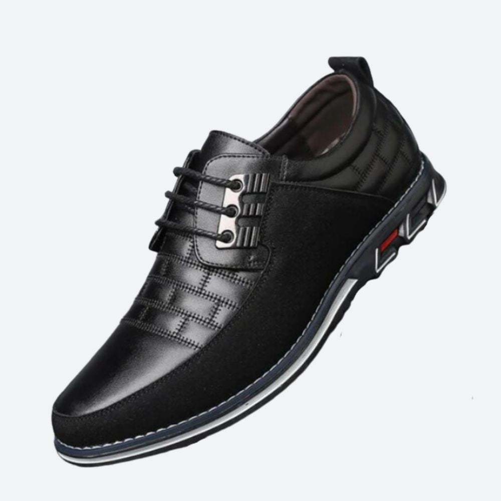 Stylowe buty męskie z wygodną podeszwą ortopedyczną - Natzu