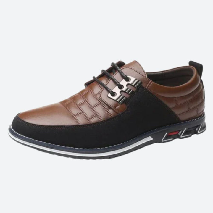 Stylowe buty męskie z wygodną podeszwą ortopedyczną - Natzu