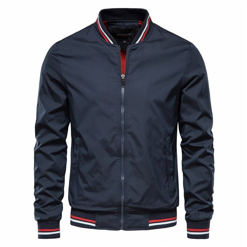 Krzysztof™ - Kurtka Bomber z Nylonu Bold