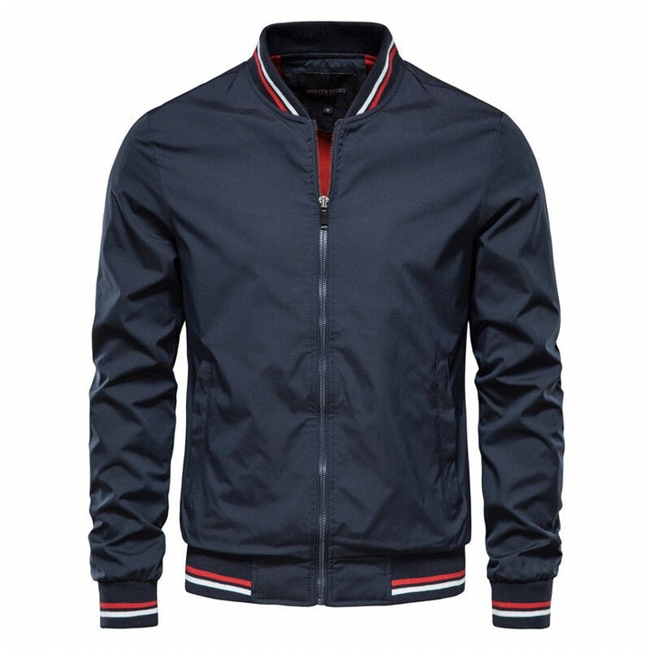 Krzysztof™ - Kurtka Bomber z Nylonu Bold