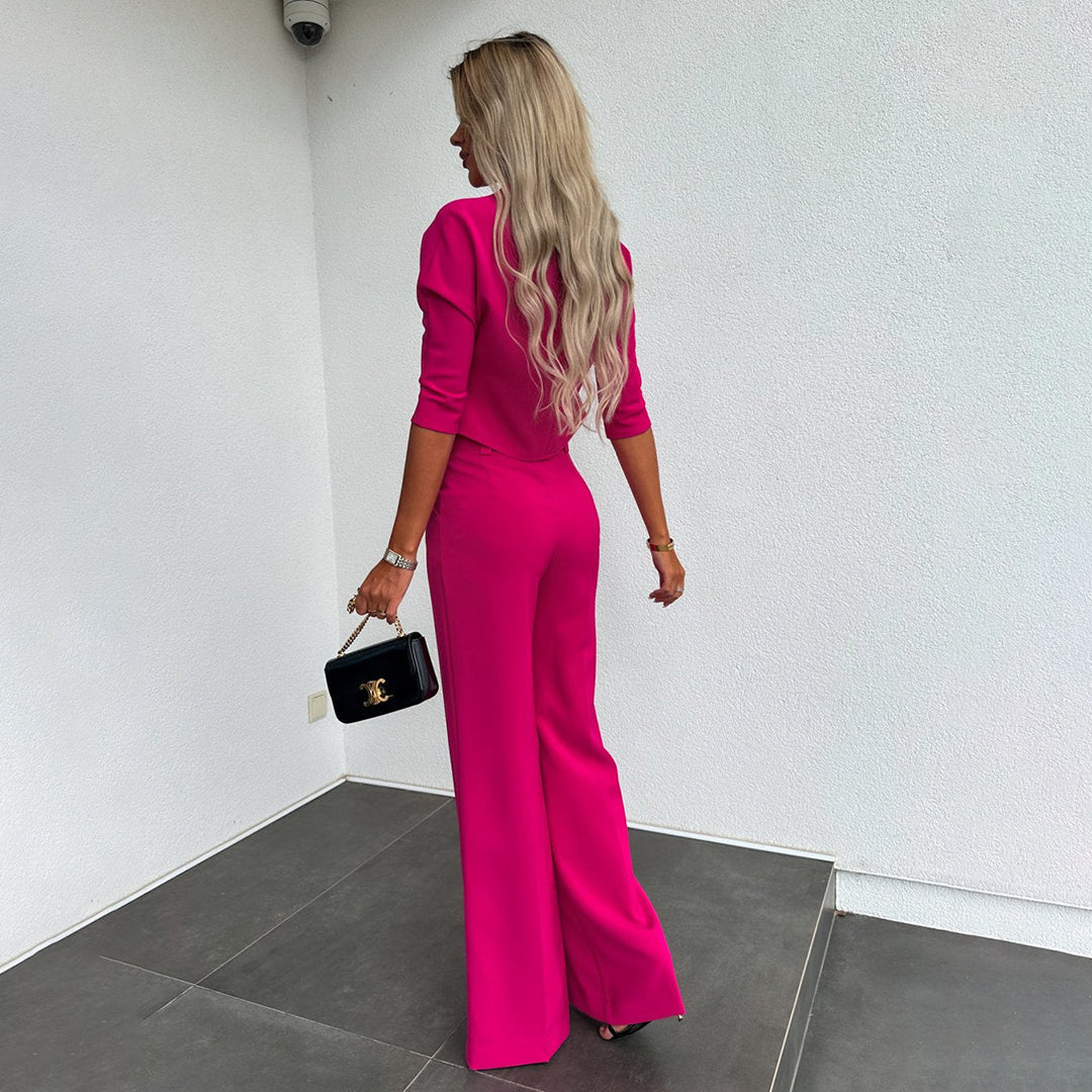 Amelia - Elegancki, dwuczęściowy zestaw dla niewymuszonego wyrafinowania