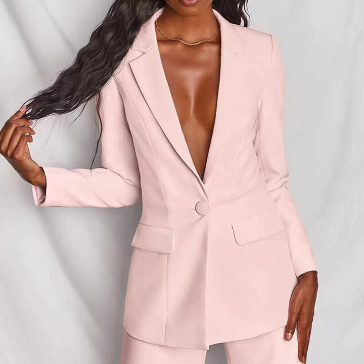 Liliana - Sofisticada Conjunto de Blazer y Pantalón