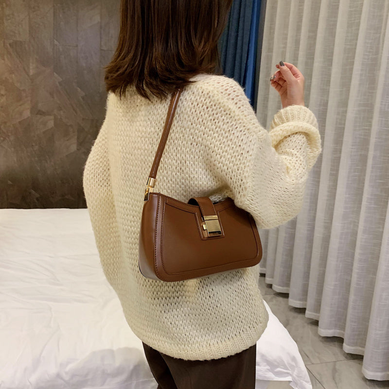Emily - Elegancka damska torba na ramię z praktycznym zamkiem błyskawicznym