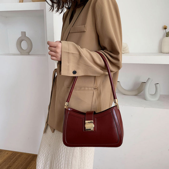 Emily - Elegancka damska torba na ramię z praktycznym zamkiem błyskawicznym
