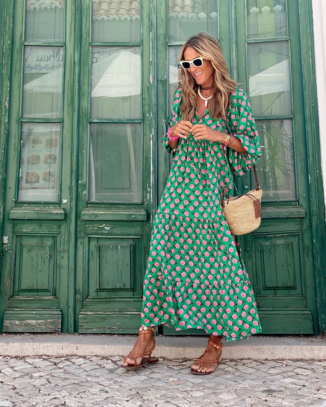 Marta™ - Boho Długa Suknia