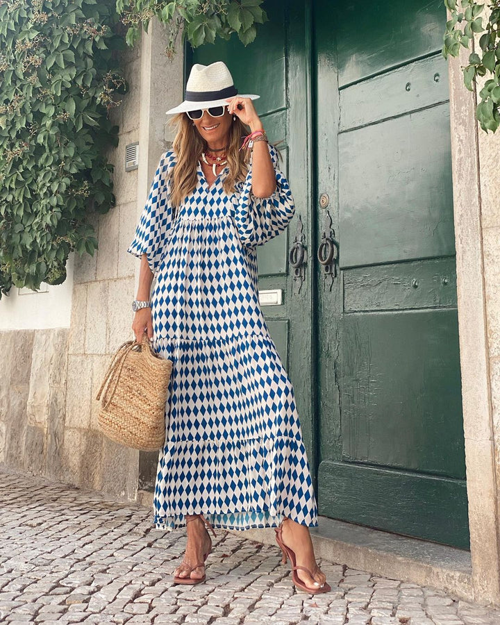 Marta™ - Boho Długa Suknia
