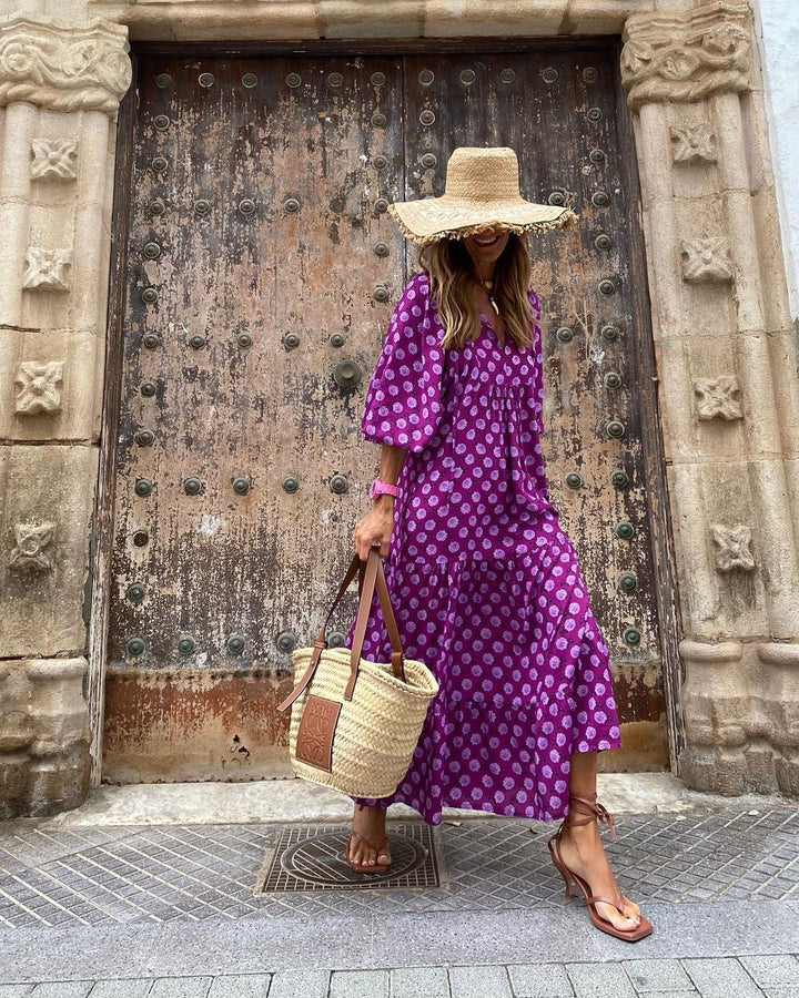 Marta™ - Boho Długa Suknia