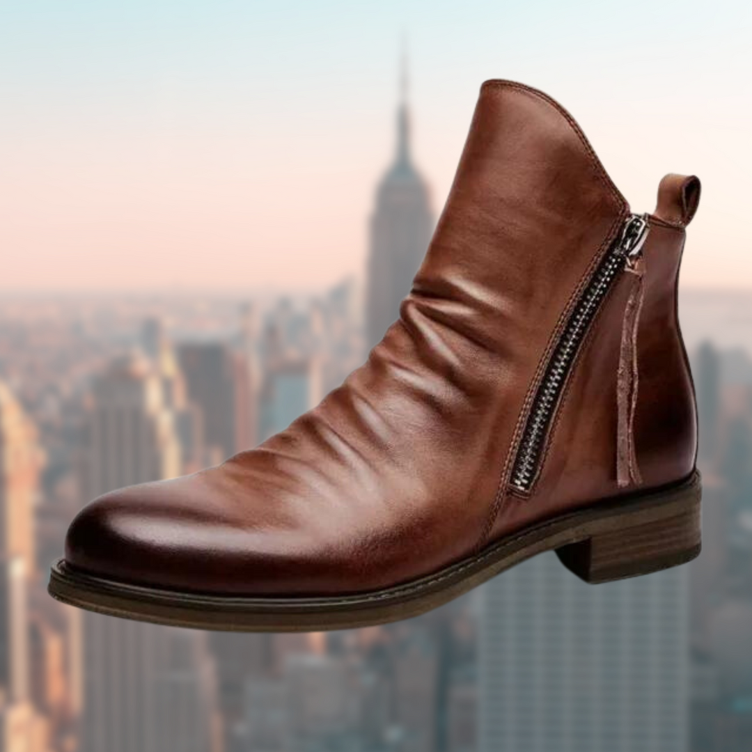 Natalia - Stylowe skórzane buty