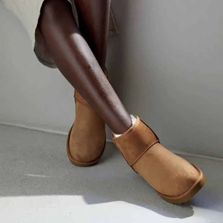 Karolina - Eleganckie damskie buty zimowe z ciepłą podszewką