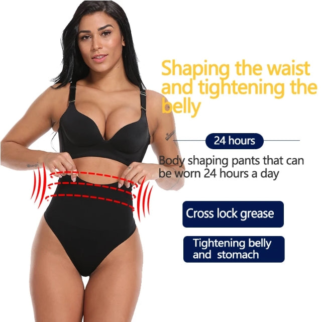 Joanna™ - Kształtujący w Spandexie z Wysokim Stanem