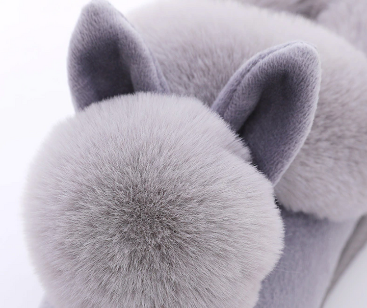 Mia - Eleganckie kapcie damskie Bunny