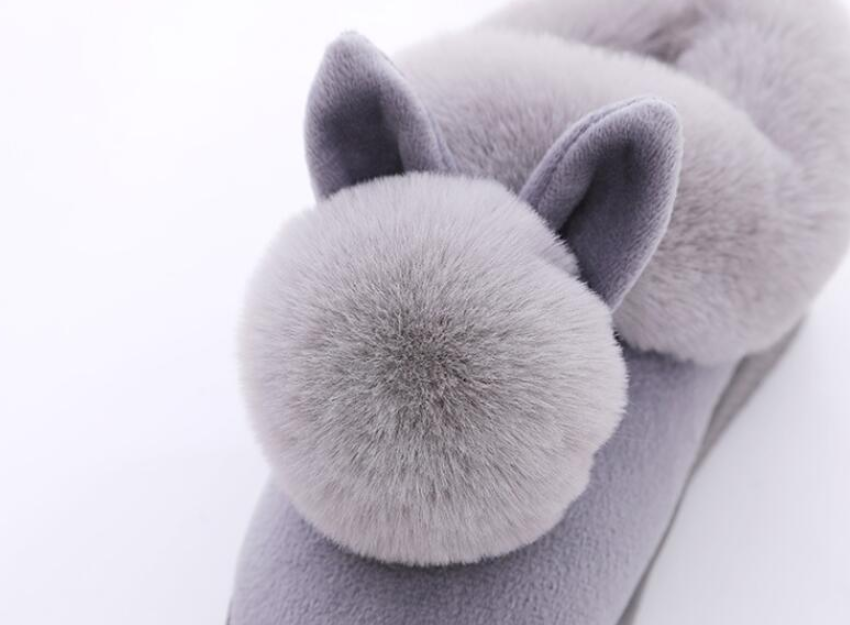 Mia - Eleganckie kapcie damskie Bunny