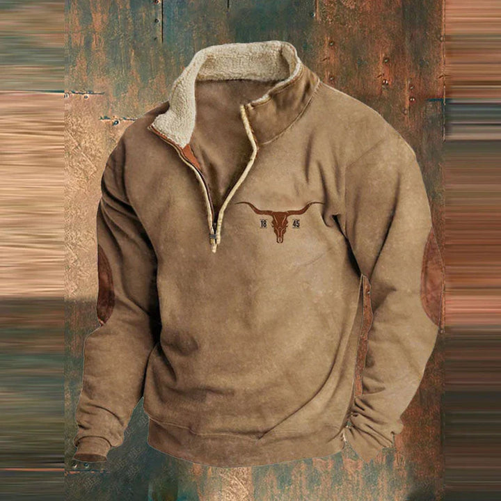 Mateusz™ - Nowoczesny Fleece Zip-Up Sweter