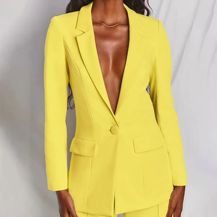 Liliana - Sofisticada Conjunto de Blazer y Pantalón