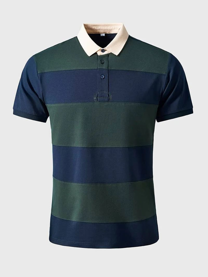 Stylowa oddychająca koszulka polo dla mężczyzn - Elbrich Summer Edition