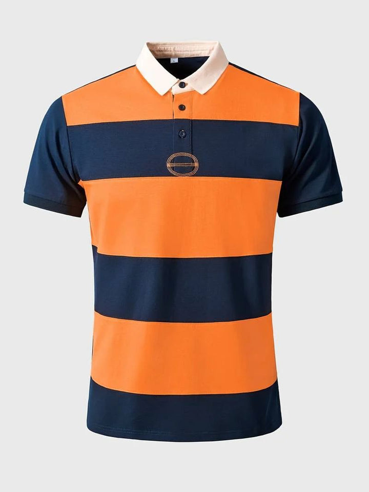 Stylowa oddychająca koszulka polo dla mężczyzn - Elbrich Summer Edition