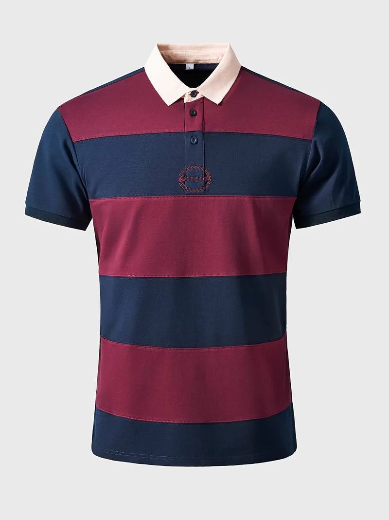 Stylowa oddychająca koszulka polo dla mężczyzn - Elbrich Summer Edition