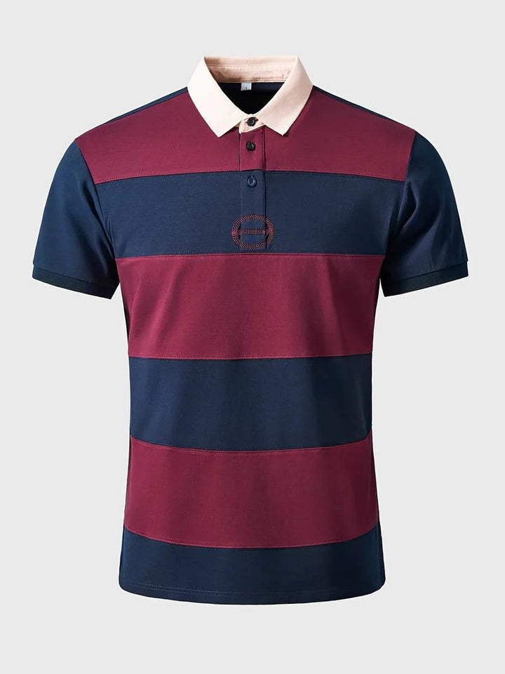 Stylowa oddychająca koszulka polo dla mężczyzn - Elbrich Summer Edition