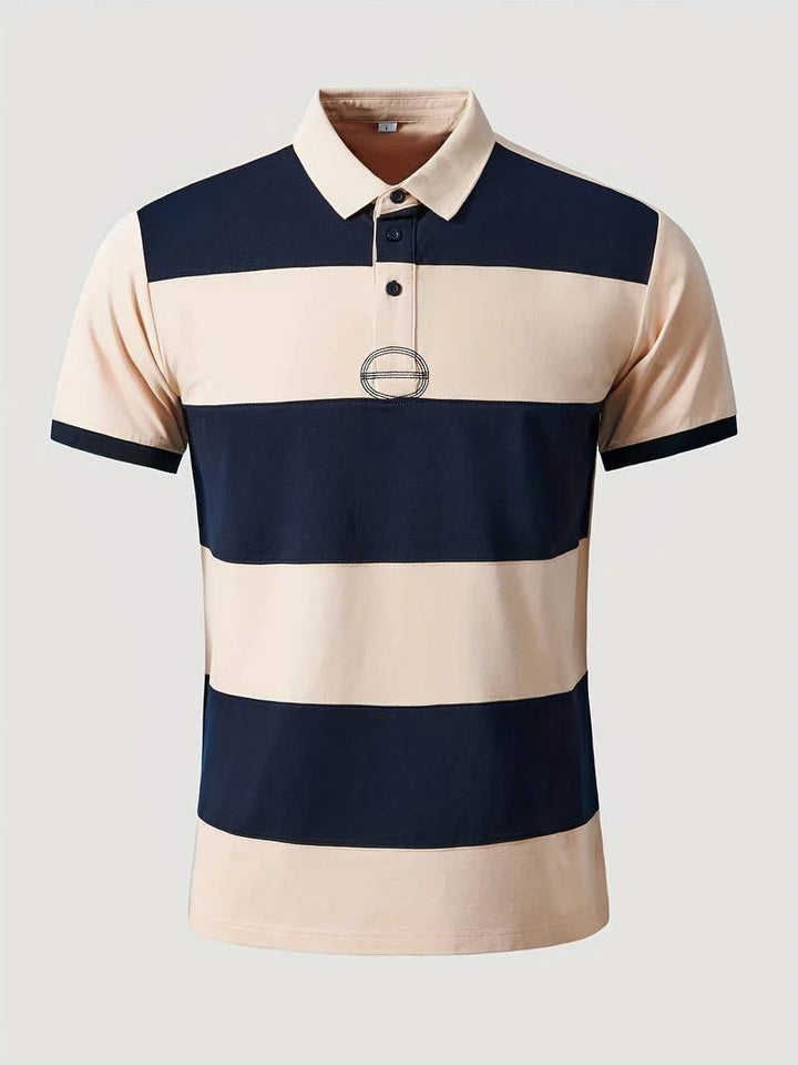 Stylowa oddychająca koszulka polo dla mężczyzn - Elbrich Summer Edition