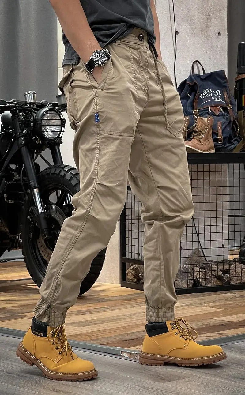 Łukasz™ - Spodnie Cargo Stretch z Spandexem