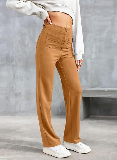 Maria™ – Eleganckie Spodnie z Bawełny z Wysokim Stanem