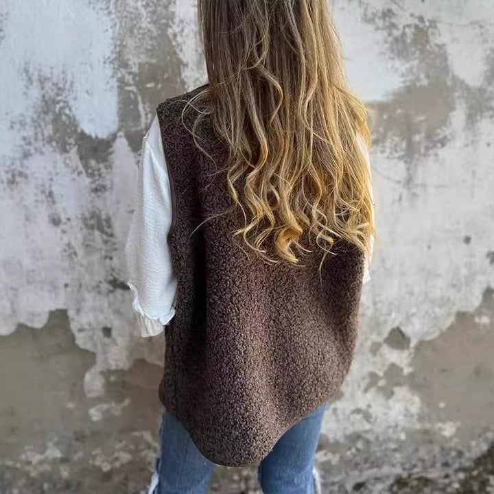 Amelia™ - Kamizelka Zimowa Cozy w Fleece